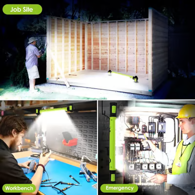 🔥Hot Sale🌟🔦3000 Lumens Rechargeable Work Light — Bright, Tough & Built for Every Job💡