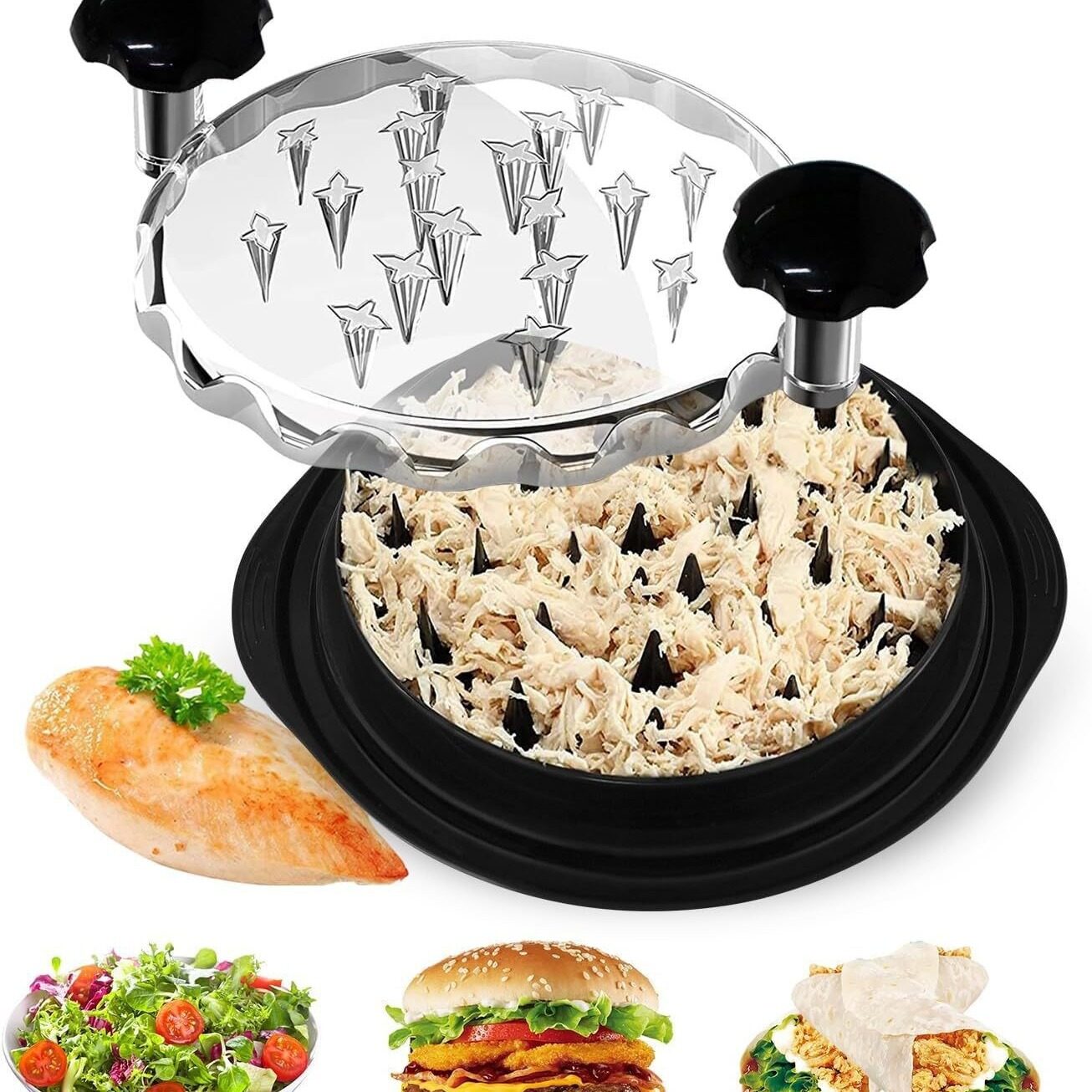 ✨Multifunctional chicken breast meat separator chicken mincer household shredder separator food supplement machine meat grinder artifact