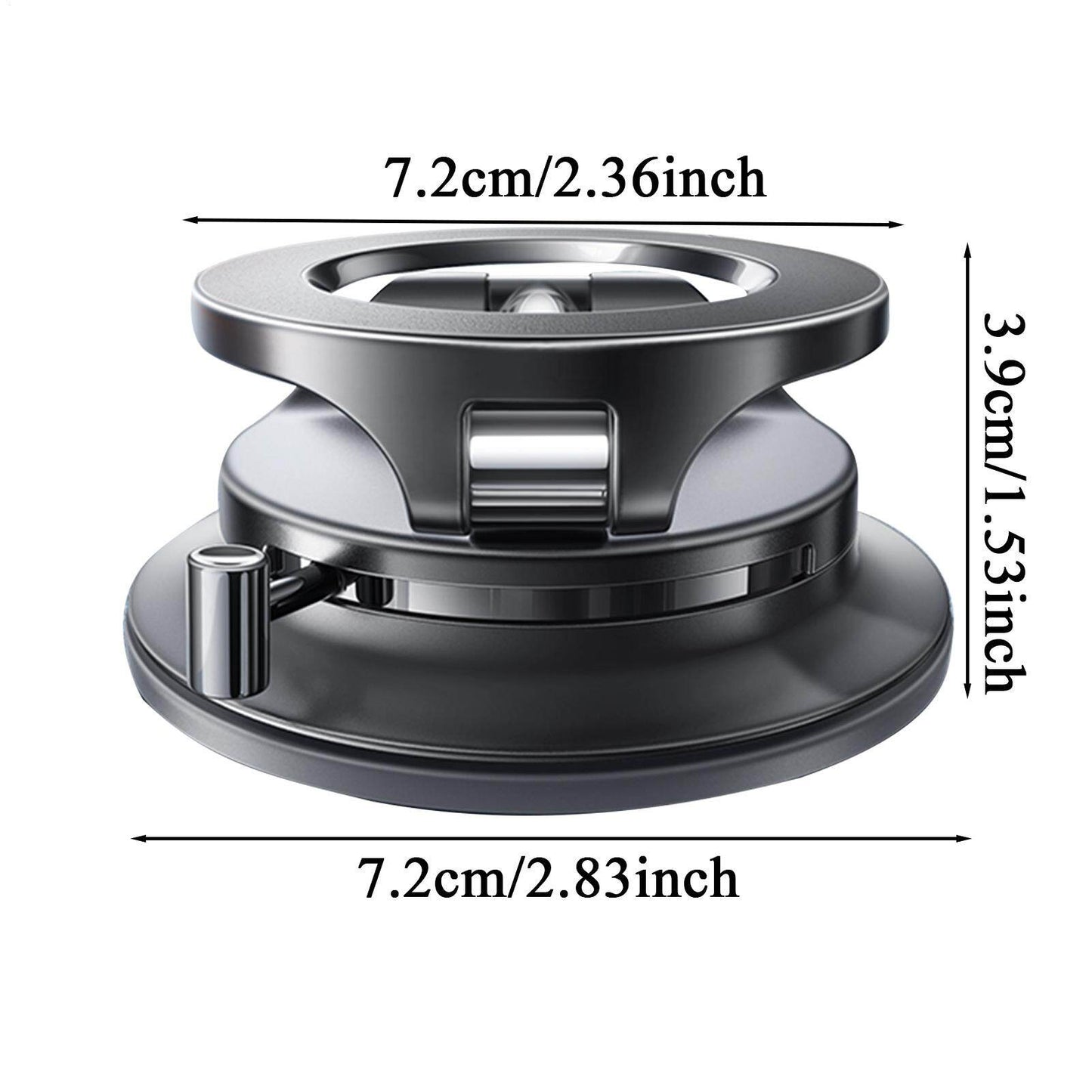 🚗Dashboard Phone Mount Dashboard Mobile Phone Mount Magnetic Horizontal Vertical Smartphone Bracket With Suction For Safe Driving