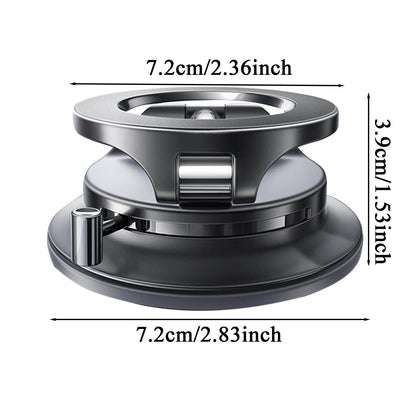 🚗Dashboard Phone Mount Dashboard Mobile Phone Mount Magnetic Horizontal Vertical Smartphone Bracket With Suction For Safe Driving