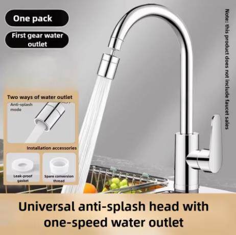 💦Water faucet extender, mechanical arm, multi-directional rotation, extension of faucet, anti-splash swing arm for washbasin