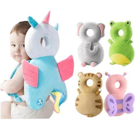 👶Baby Head Fall Protection Pad Cushion Cartoon Soft Security Pillows Backpack Newborn Headrest Security Pillows Backpack Toddler